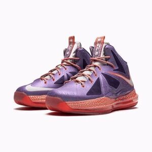 Nike Youth Lebron X 10 GS Area 72 All Star Sneakers # 543564 500 Size 7